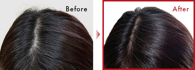 使い始めは、ゴワゴワした感じがありましたが、使っていくうちにツルっとして髪の艶が出ました。