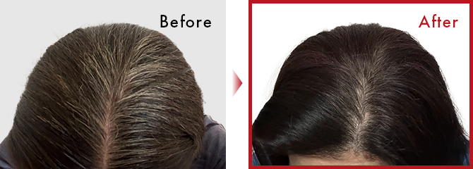 洗った髪がさらさらになります。