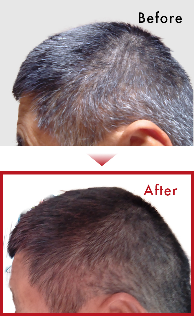 クシとブラシを使用したら手も汚れずに使えています。のサムネイル